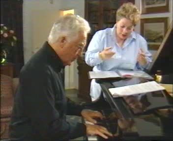 With Maestro Bonynge at the keyboard
